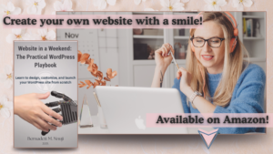 create your own website with a smile!